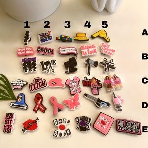 SOLD “Mean Girls” Croc Charms 💕